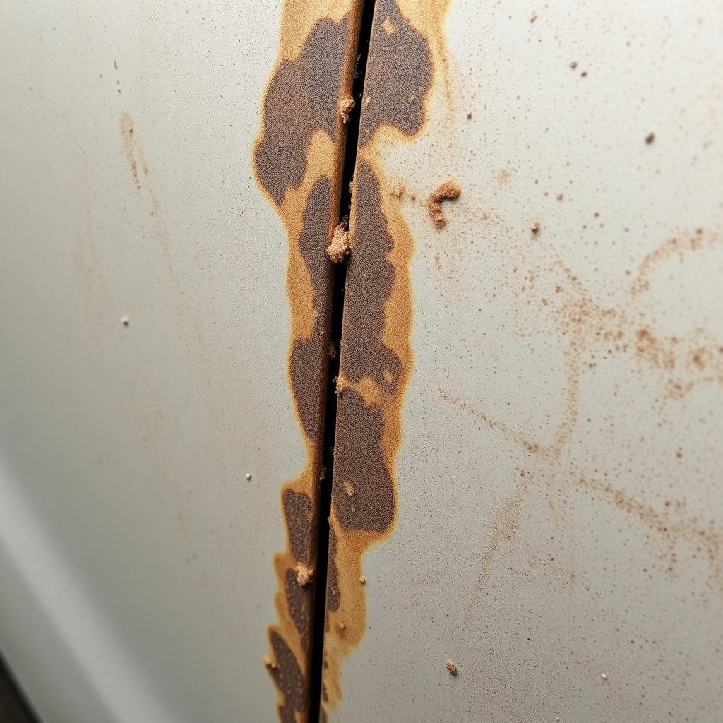 Exterior wash transformation — before